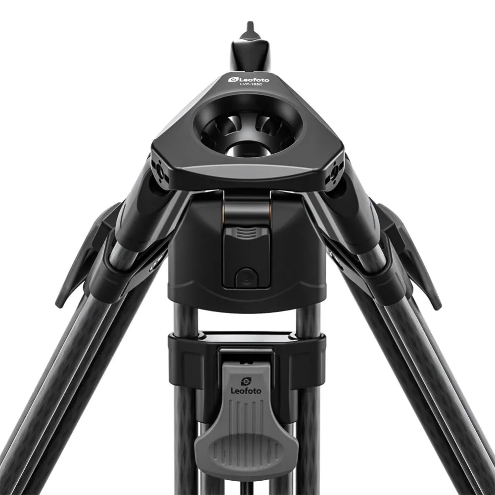 Leofoto LVF-163C FH-10 Professional Carbon Fibre Video Tripod with Fluid Video Head