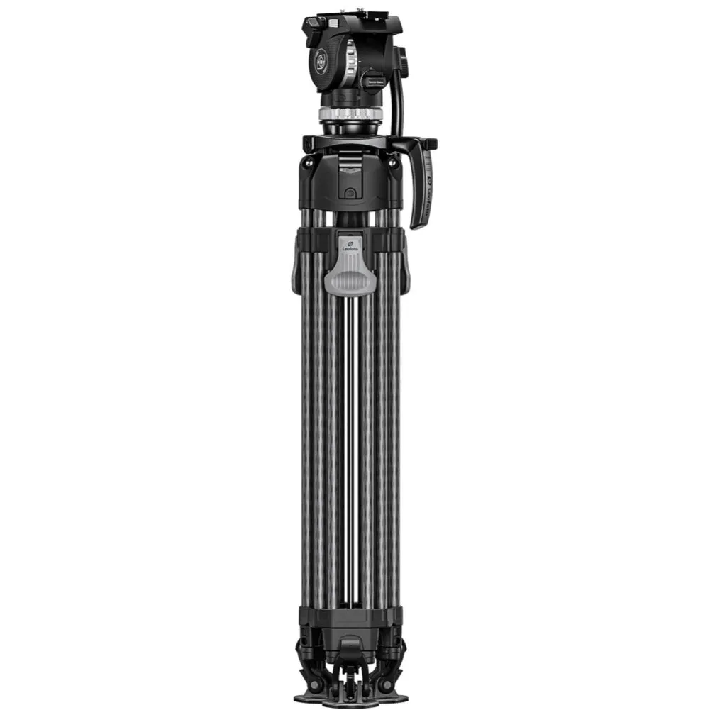 Leofoto LVF-163C FH-10 Professional Carbon Fibre Video Tripod with Fluid Video Head