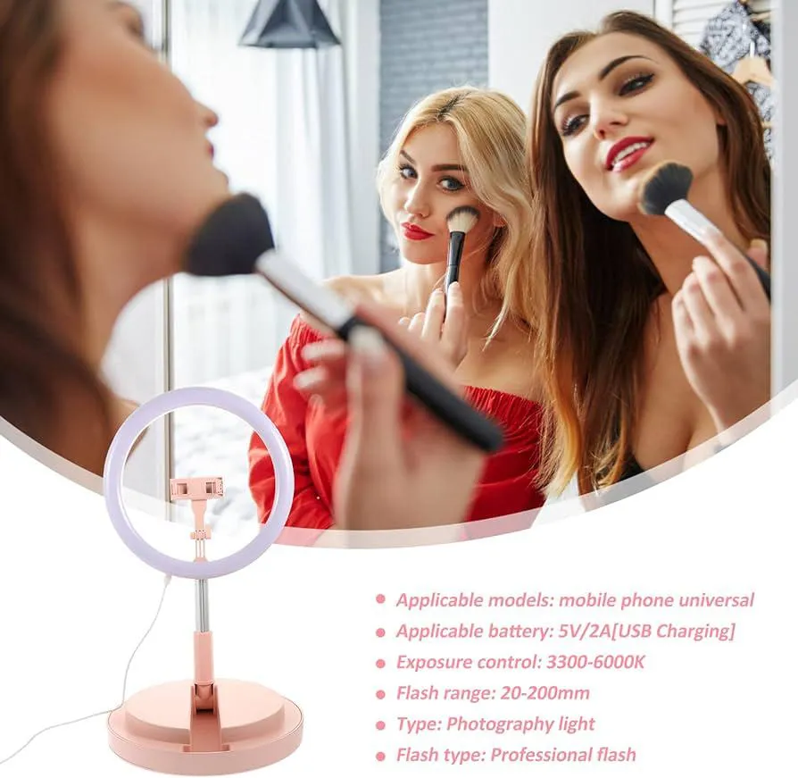 Live Beauty Light Foldable Selfie Ring Light Y2