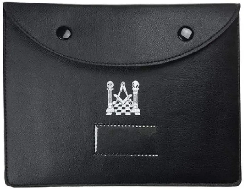 Masonic Regalia Pocket Jewel Holder / Wallet masonic Carry Case X Large