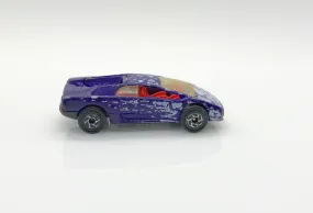 Matchbox Purple Lamborghini Diablo 1:59 scale (1991)