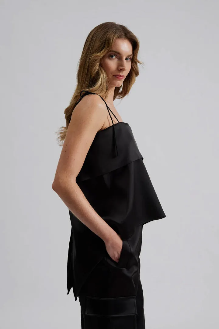 Mette Open Back Top