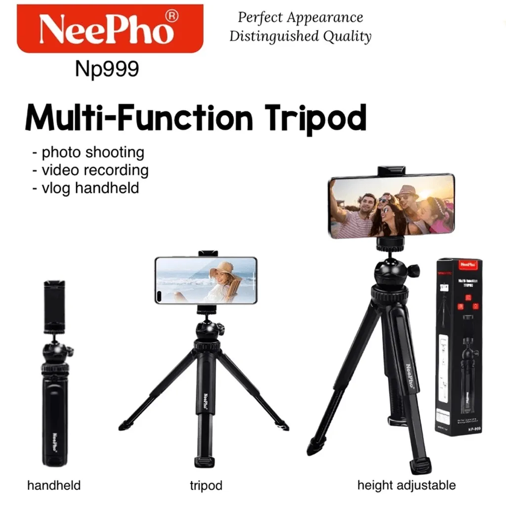 NeePho Professional Multi Function Tripod NP-999