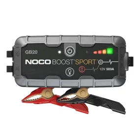 NOCO GB20 BOOST SPORT 500 Amp UltraSafe Lithium Jump Starter