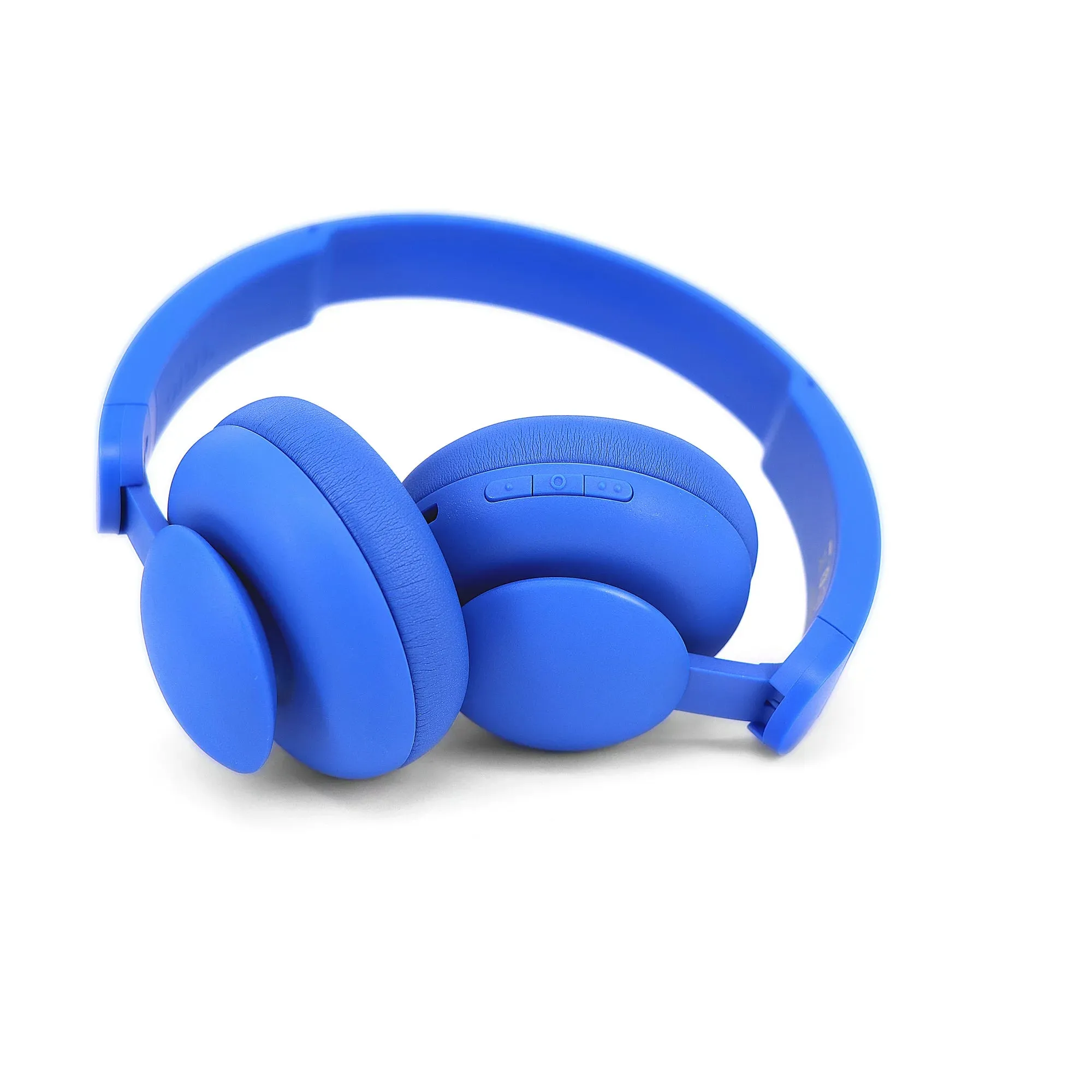 onn. Wireless Bluetooth on-Ear Headphones, Blue