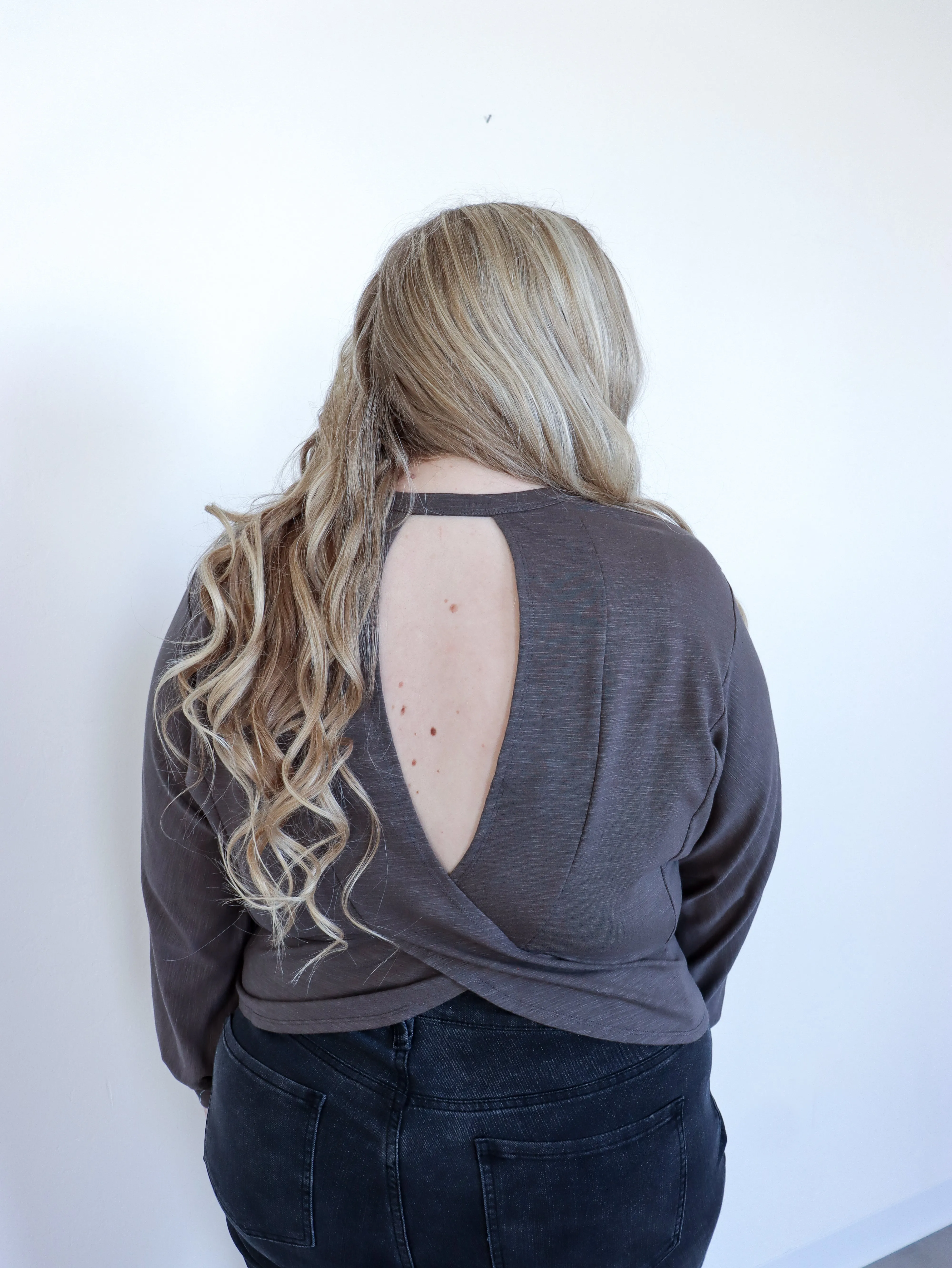 Open Back Tulip Top