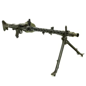 Original German WWII MG 34 Display Machine Gun by Steyr Werk with Bakelite Butt Stock - dated 1941