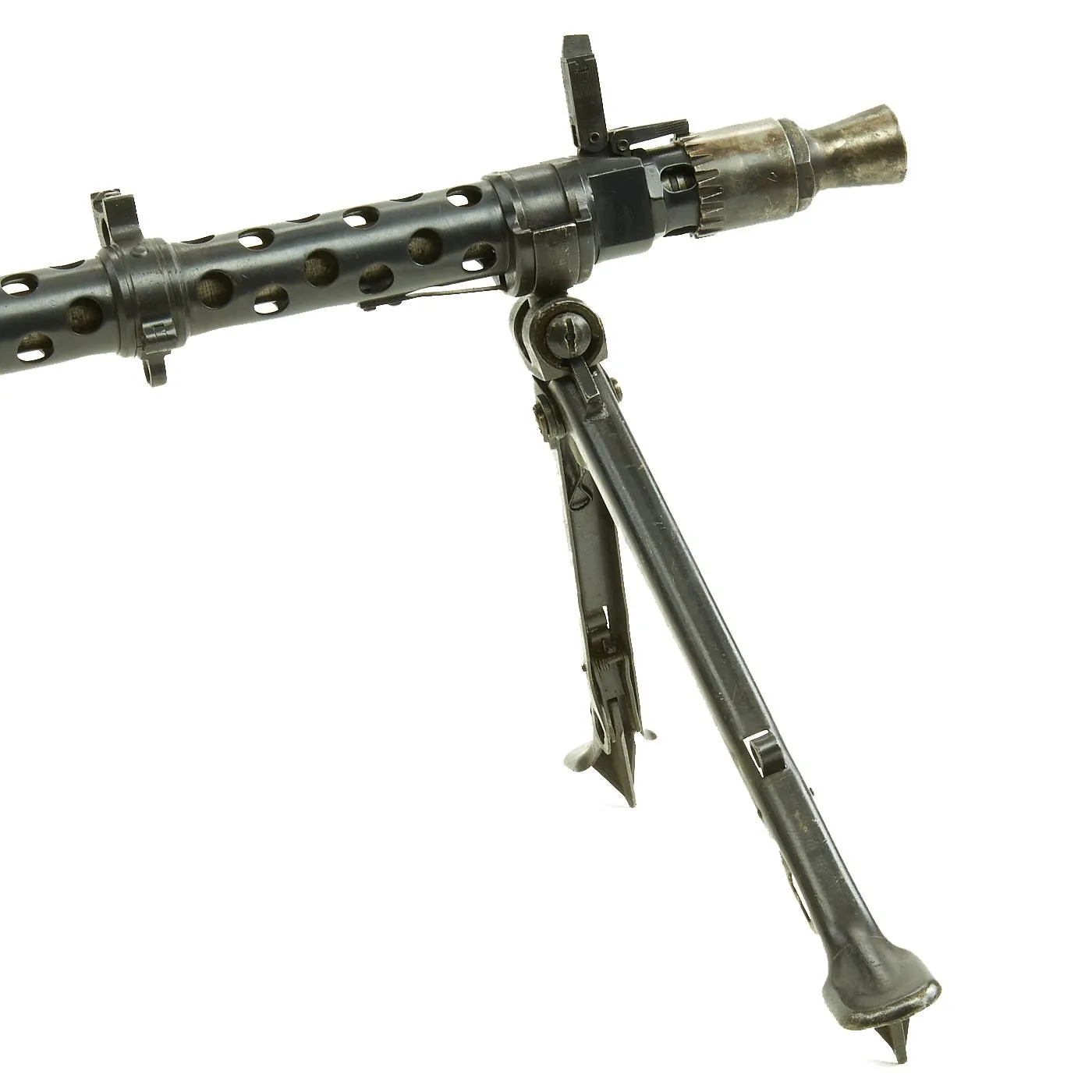 Original German WWII MG 34 Display Machine Gun by Steyr Werk with Bakelite Butt Stock - dated 1941