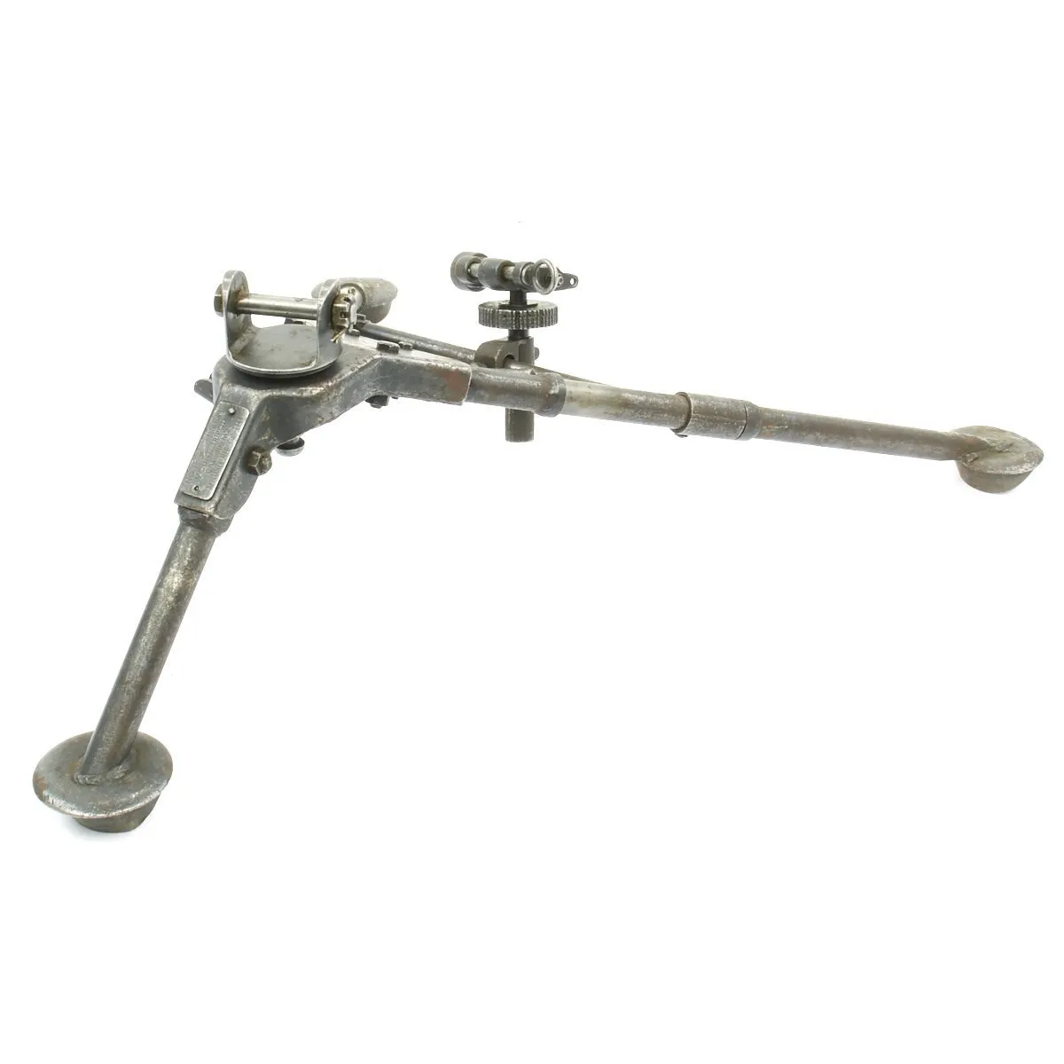 Original U.S. WWII Mount Tripod Cal .30 M2 Dated 1944 with Pintle and T&E - Browning M1919A4