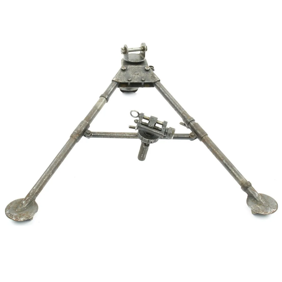 Original U.S. WWII Mount Tripod Cal .30 M2 Dated 1944 with Pintle and T&E - Browning M1919A4