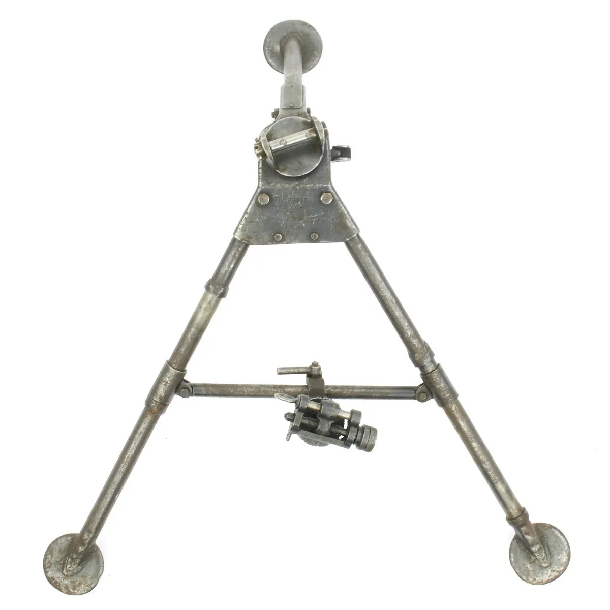 Original U.S. WWII Mount Tripod Cal .30 M2 Dated 1944 with Pintle and T&E - Browning M1919A4