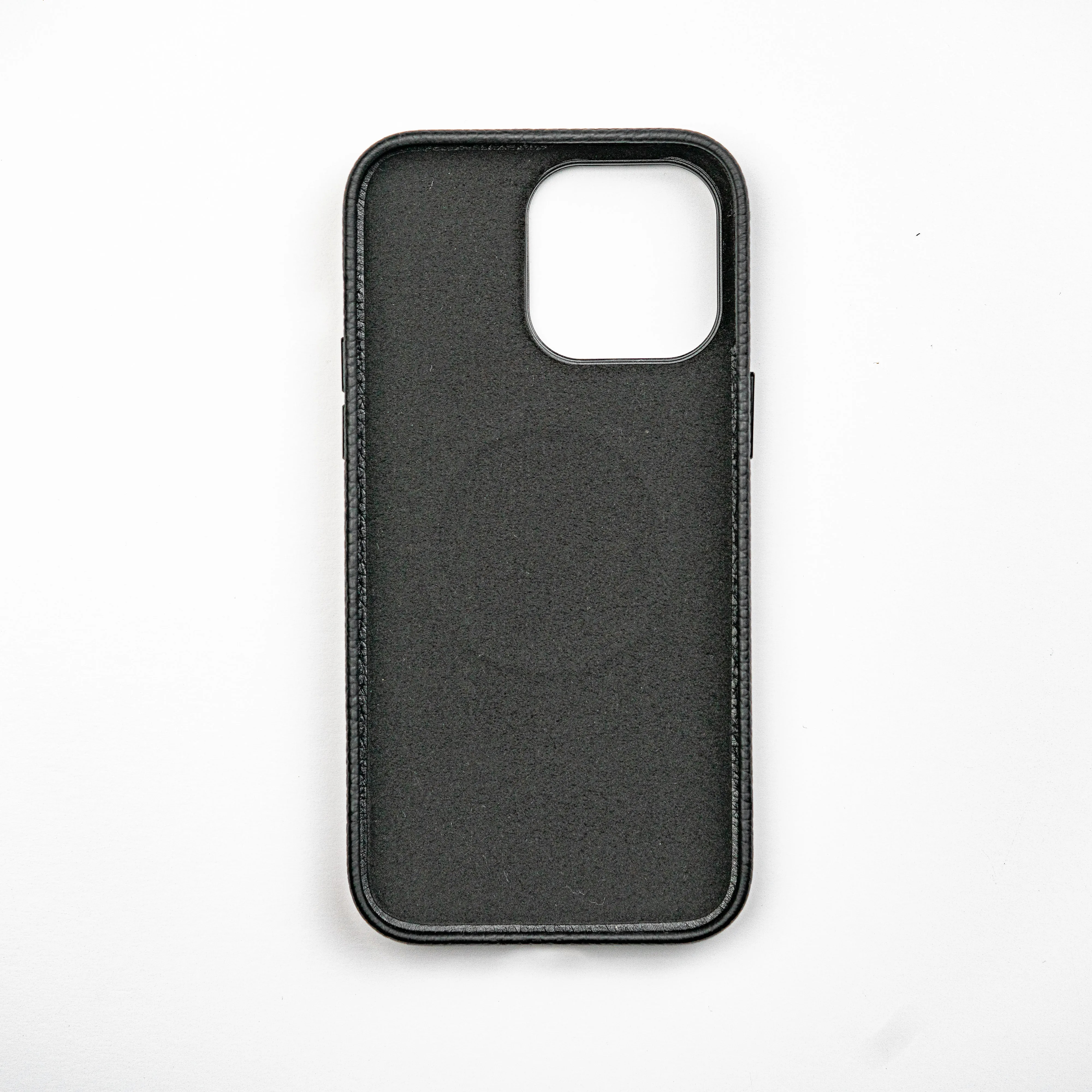 Pebble Leather iPhone 15 Pro Max Case