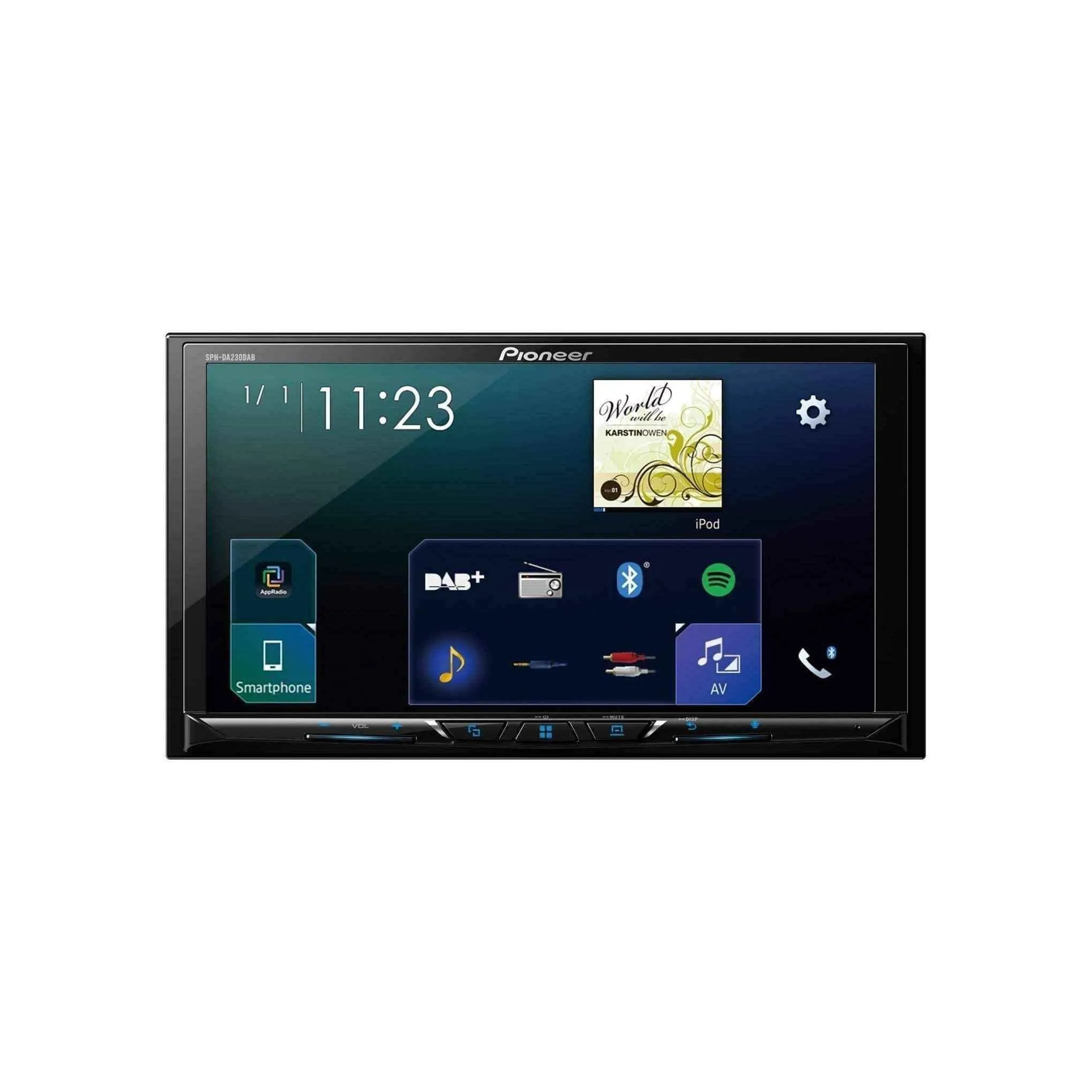 Pioneer sph da230dab app radio | Car Stereo with Apple CarPlay