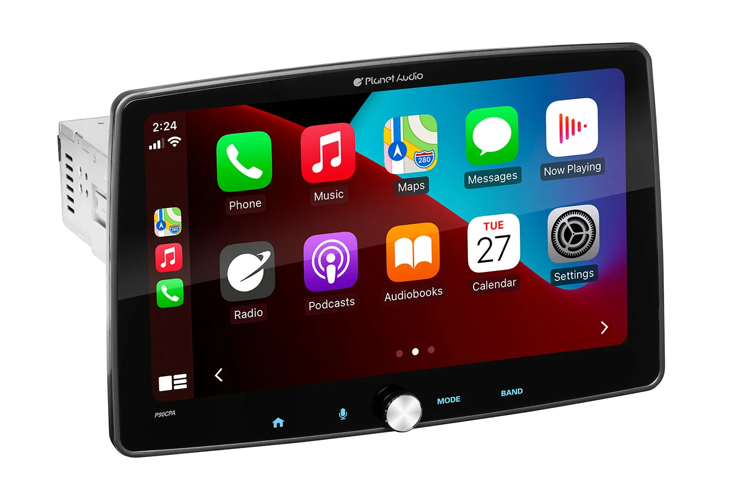 Planet, CarPlay - Android Single Din 9", Bluetooth, USB (Refurbished)