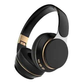 Portable Wireless Headphones with Mic and Multi-Playback Options