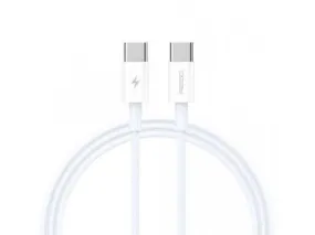 Recci Fast Charging Cable Type-C to Type-C, 1Mm, White