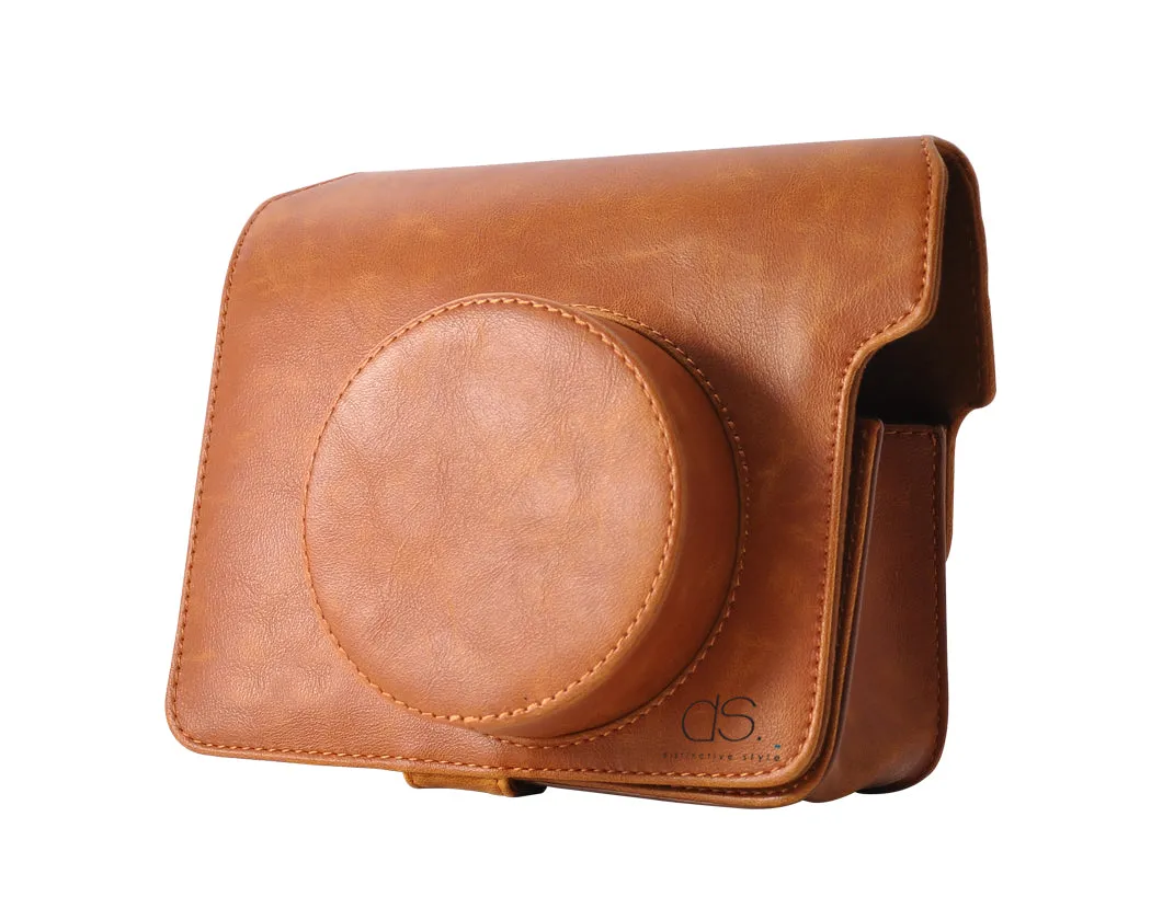 Retro Leather Camera Case for Fujifilm Instax WIDE 300