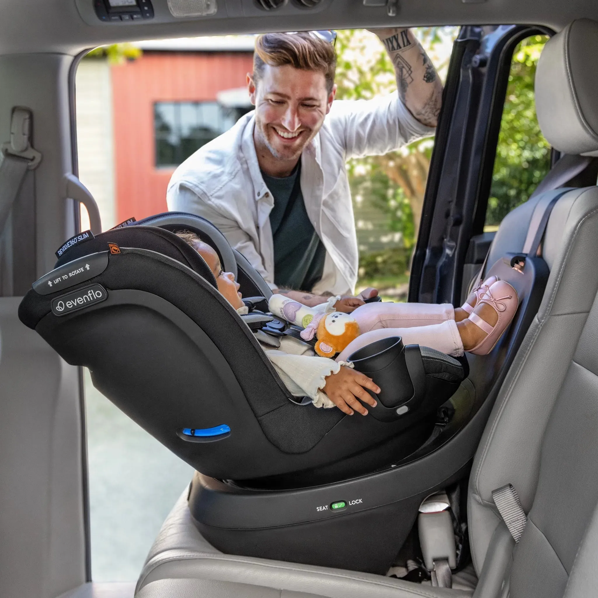 Revolve 360 Slim 2-in-1 Rotational Convertible Car Seat - Canton