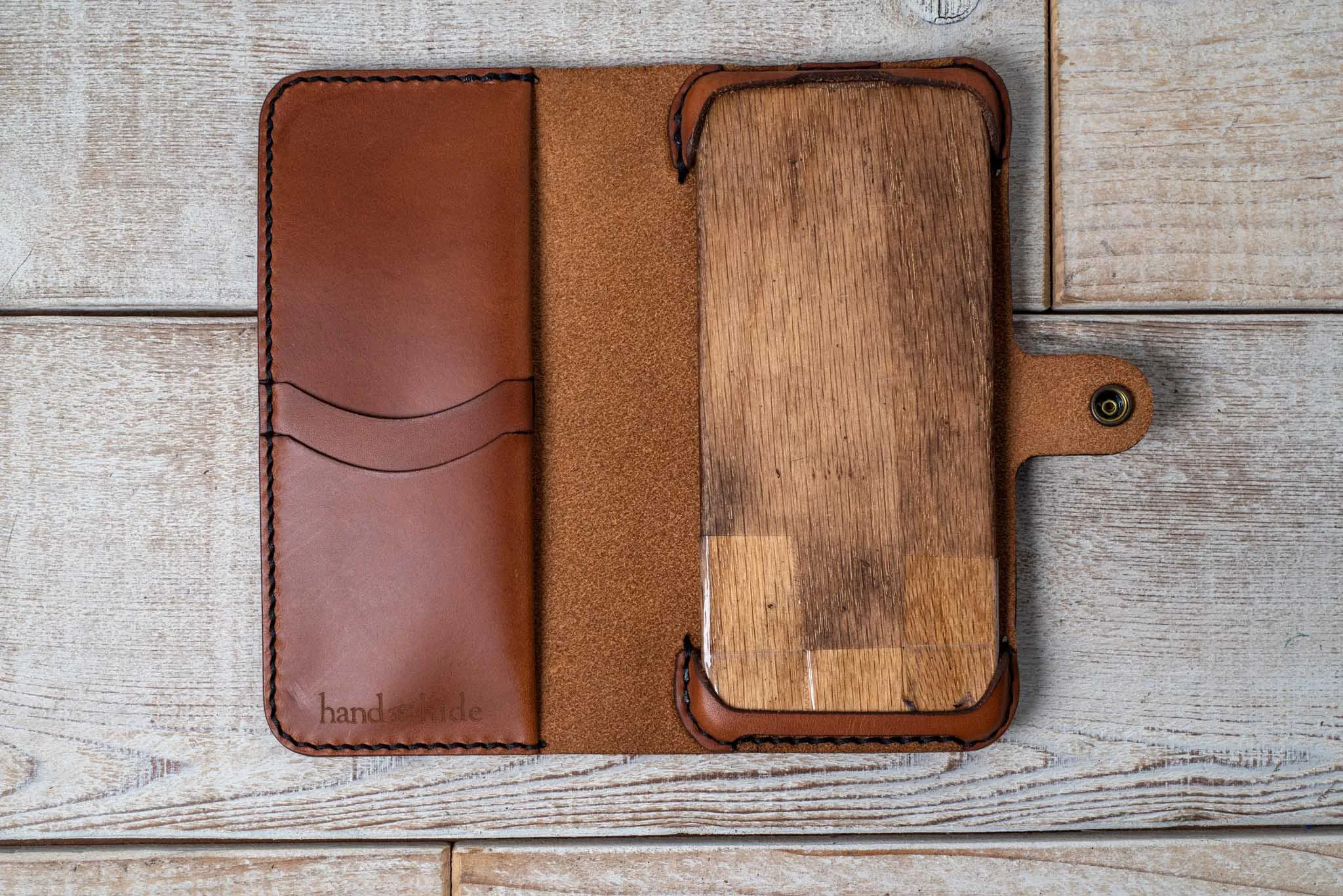 Samsung Galaxy A42 Leather Phone Wallet | Chestnut