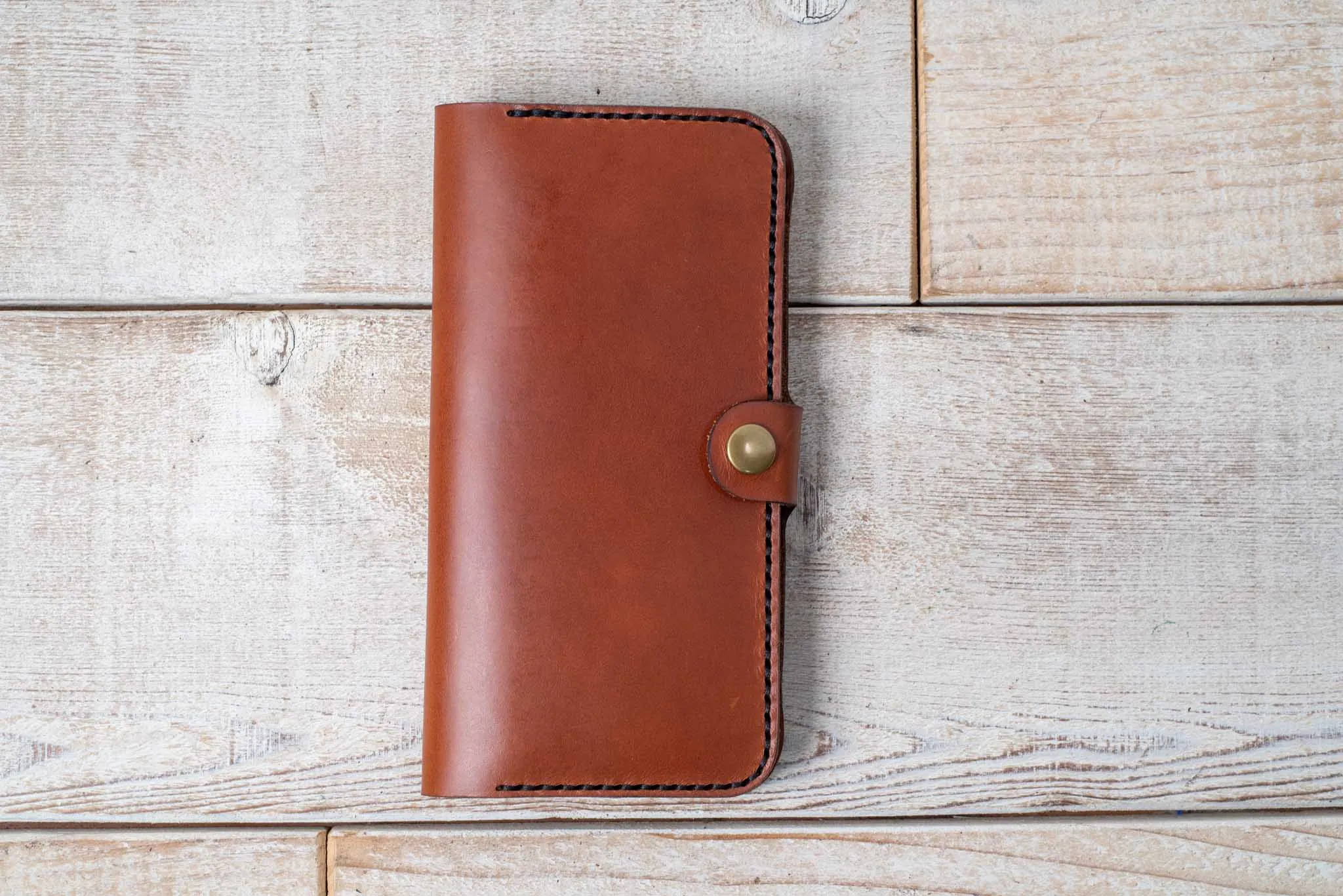 Samsung Galaxy A42 Leather Phone Wallet | Chestnut