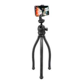 SBS Squid Tripod Pro - Tripod til Smartphone / Kamera - Max Mobil: 60 - 95mm - Sort