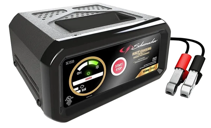 Schumacher SC1339 Battery Charger, 12 V Output, AGM Battery :EA: QUANTITY: 1