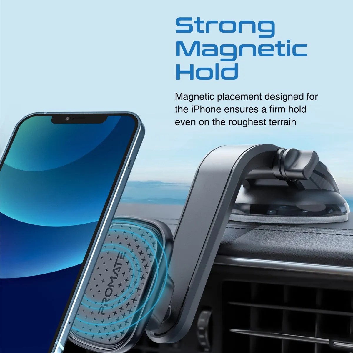 SecureGrip™ Magnetic Smartphone Holder