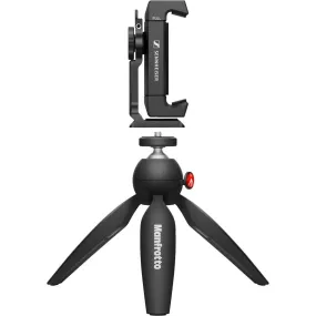 Sennheiser Mobile Kit Mini Tripod and Smartphone Clamp for Mobile Recording