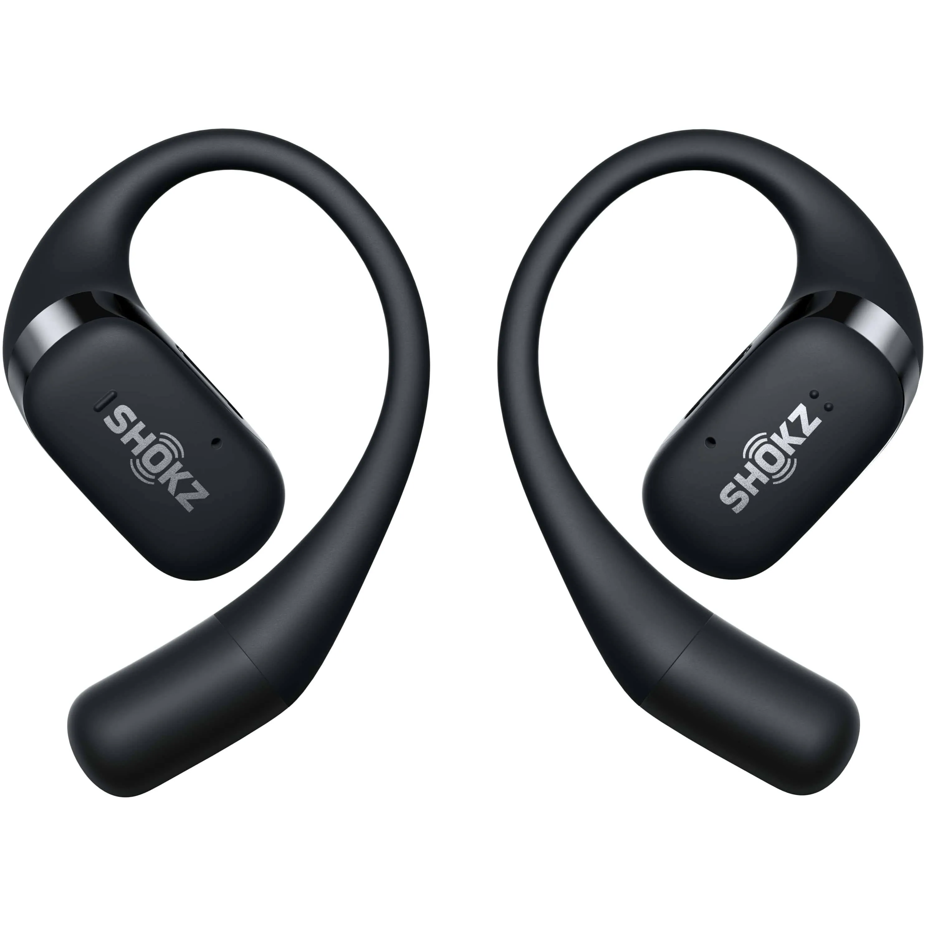 Shokz OpenFit Wireless Bone Conduction Running Headphones - Black