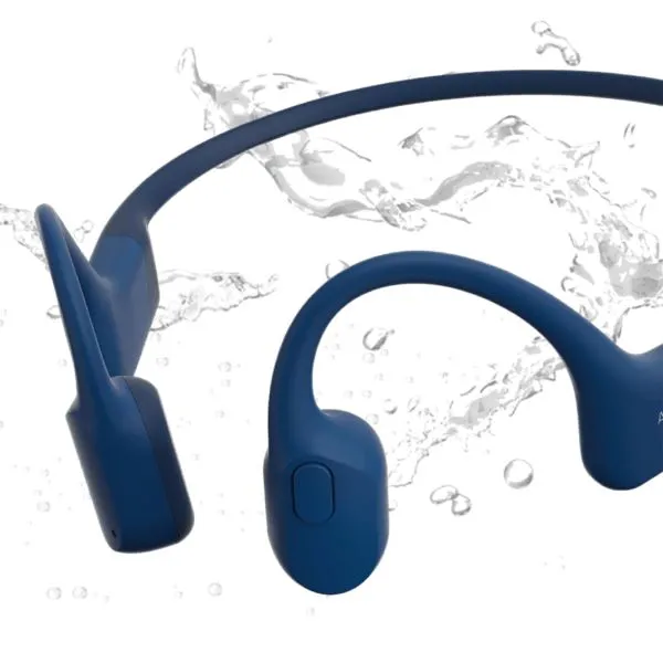 Shokz OpenRun Mini Headphones Bone Conduction Waterproof Wireless Earphones Blue