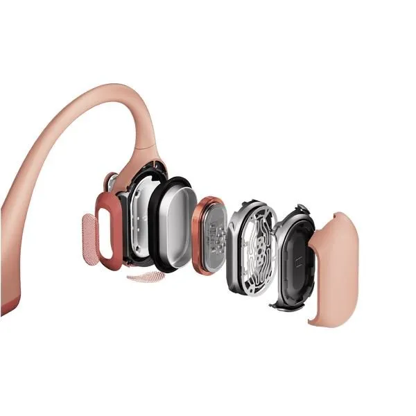 Shokz OpenRun Pro Headphones Open Ear Bone Conduction Wireless Headsets Pink