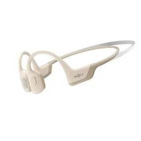 Shokz OpenRun Pro Mini Headphones Bone Conduction Bluetooth Headsets Beige