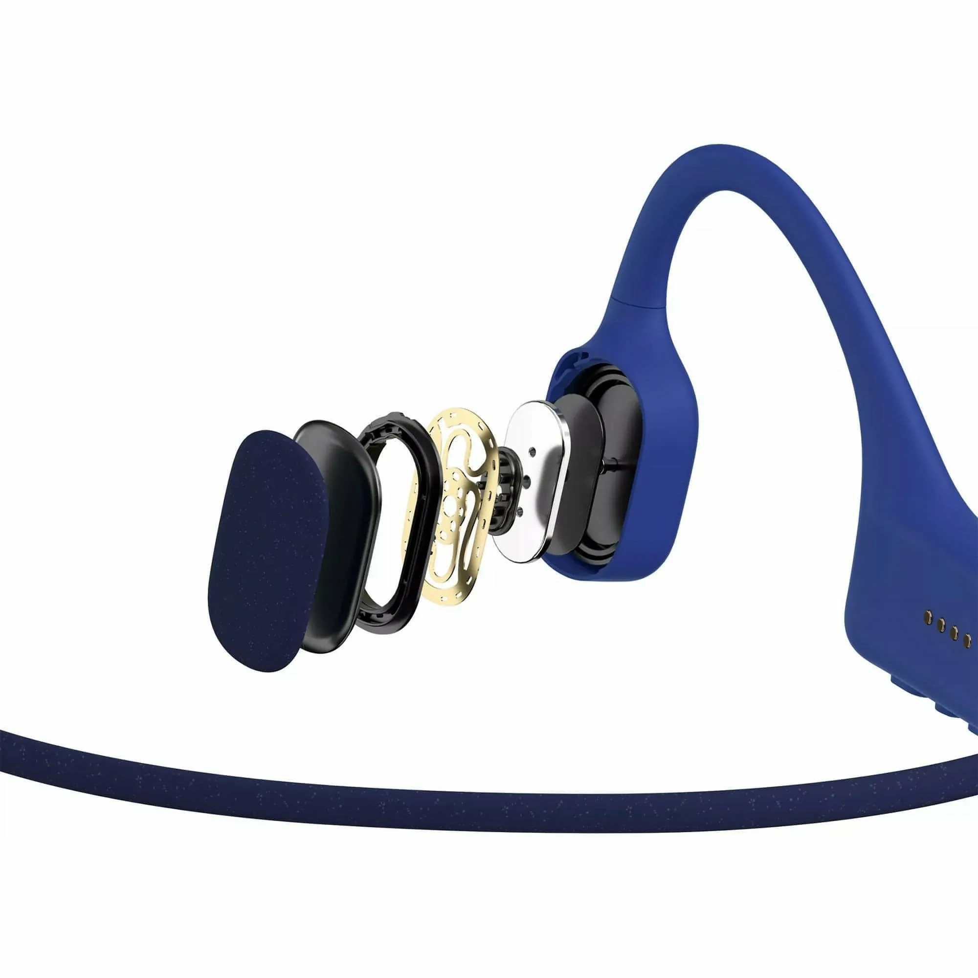 Shokz OpenSwim Wireless Bone Conduction Headphones - Blue