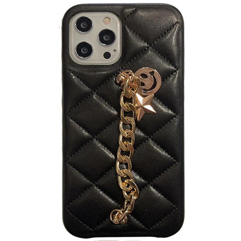 Simple Diamond Chain Phone Case