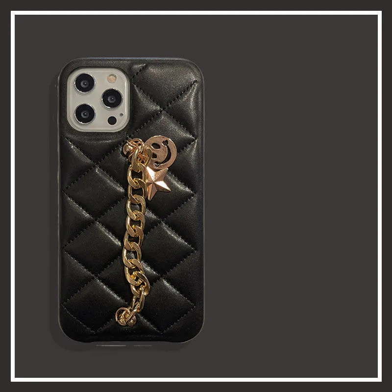 Simple Diamond Chain Phone Case