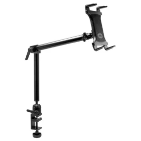 Slim-Grip® Tablet Holder with Heavy-Duty Desk or Wheelchair Clamp Mount and 22" Arm