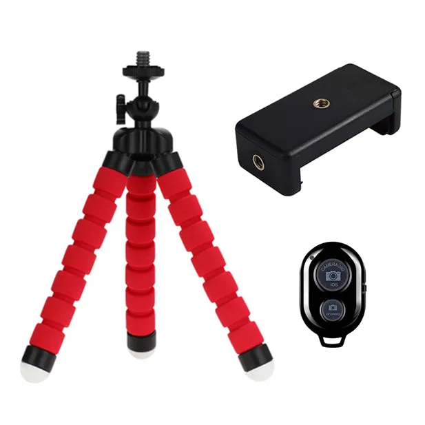 Smartphone Tripod with Bluetooth Remote Shutter Release