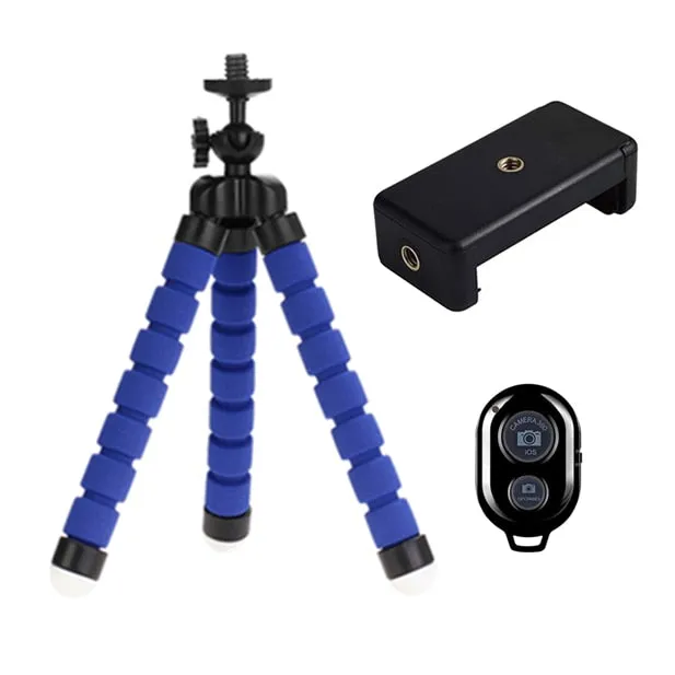 Smartphone Tripod with Bluetooth Remote Shutter Release