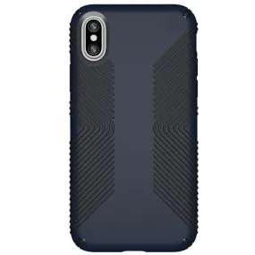 Speck Presidio Grip Eclipse Blue Carbon Black iPhone XS Case - 117124-6587