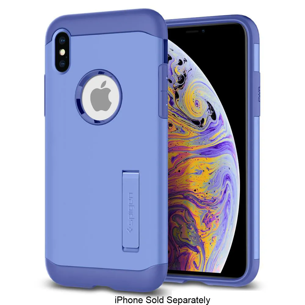 Spigen Violet iPhone XS Max Case Slim Armor - 065CS24543