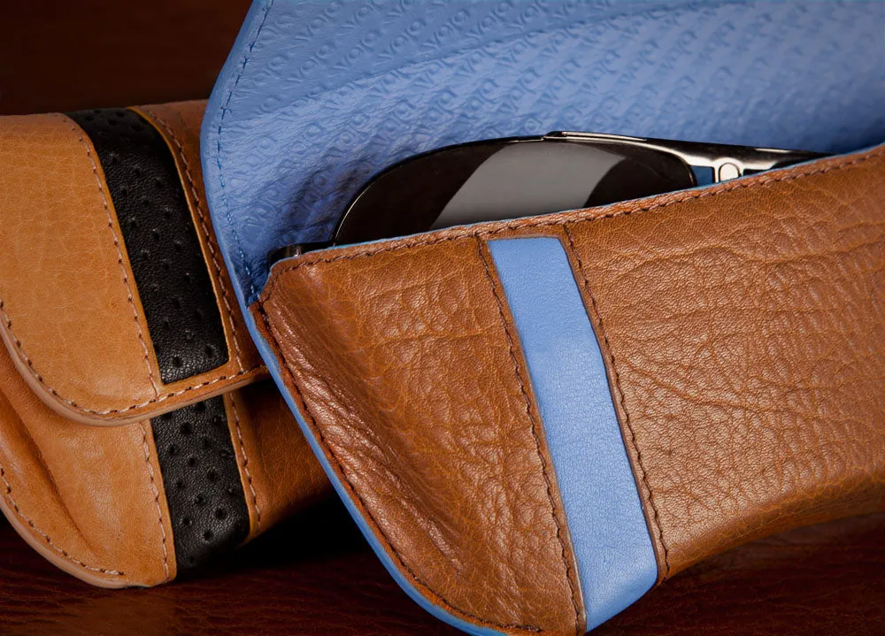 Sunglass Valet - Premium Leather Eyeglass Case