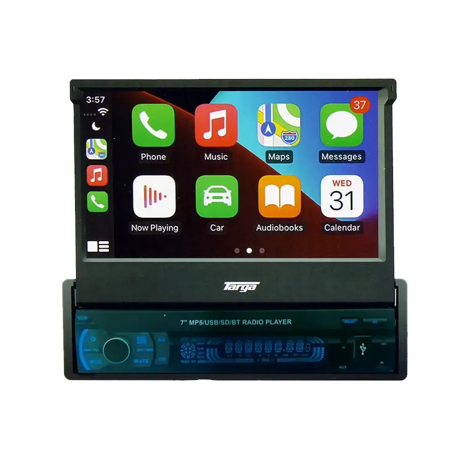 Targa TID-AUT700 7 Inch Multimedia Automatic In-Dash System With Apple Carplay & Android Auto