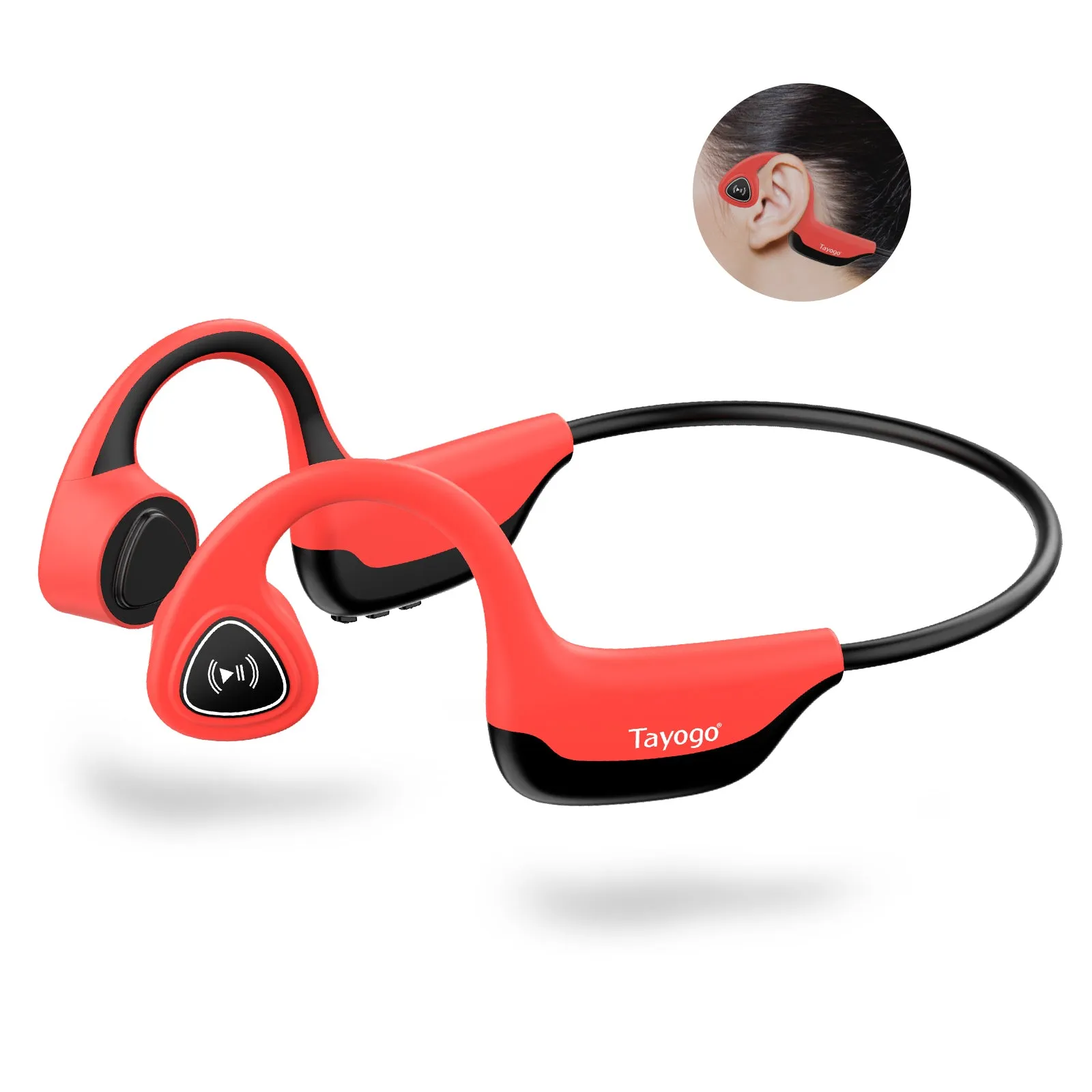 Tayogo S2 Bone Conduction Bluetooth Headphone for Sports