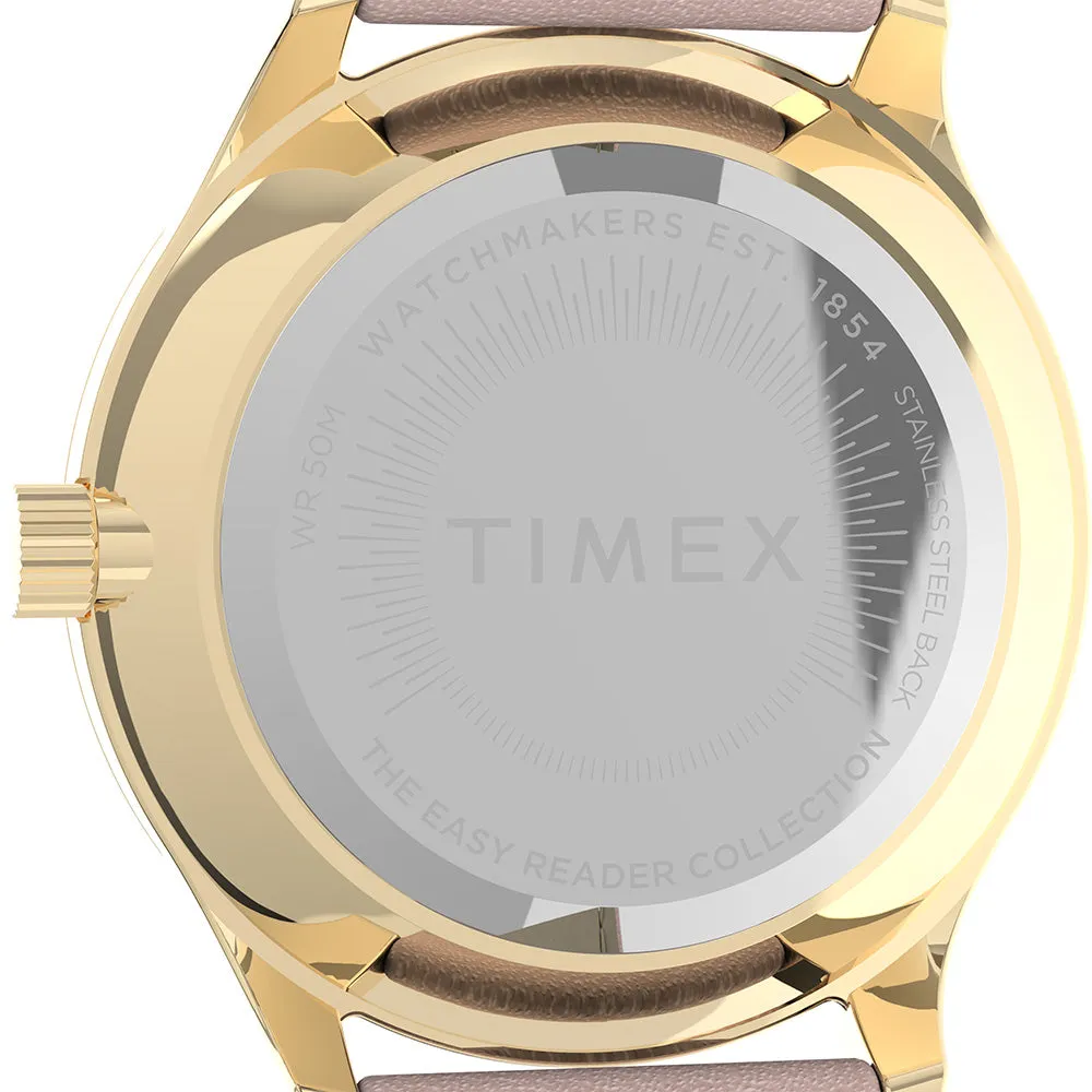 Timex Modern Easy Reader Ladies White Watch TW2V25200