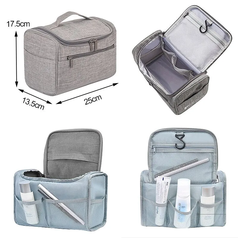 Toiletry Makeup Large Waterproof Travel Cosmetic Organizer Case