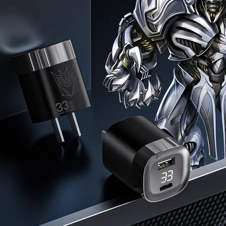 Transformers 33W GaN PD Fast Charging Mini Charger