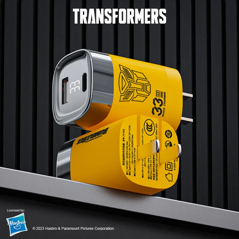 Transformers 33W GaN PD Fast Charging Mini Charger