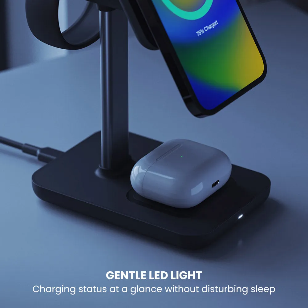 TRIO 3-in-1 Wireless Charging Station