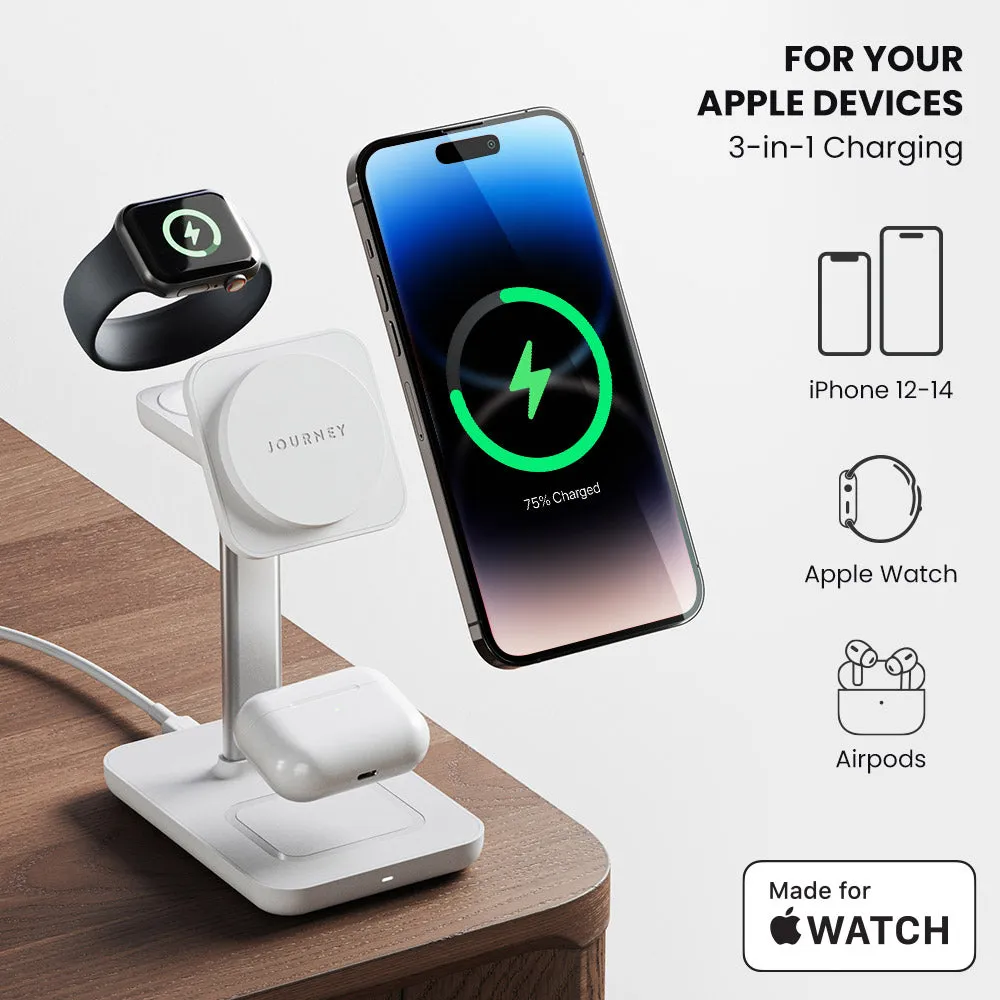 TRIO 3-in-1 Wireless Charging Station