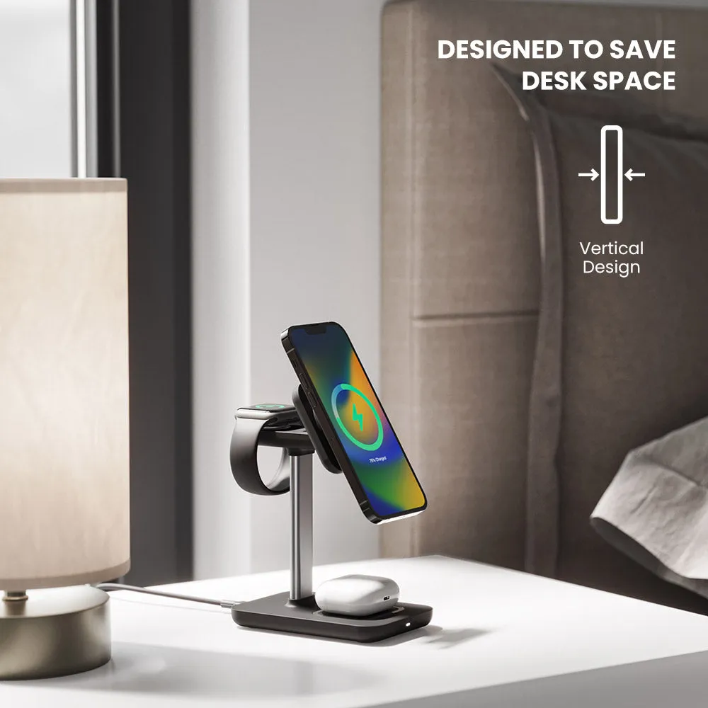 TRIO 3-in-1 Wireless Charging Station